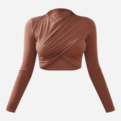 Акція на Топ жіночий Pretty Little Thing GD-00187745 2 Коричневий від Rozetka