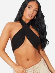 Акція на Топ жіночий Pretty Little Thing GD-00187610 S Чорний від Rozetka