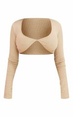 Акція на Топ жіночий Pretty Little Thing GD-00187876 12 Бежевий від Rozetka