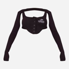 Акція на Топ жіночий + болеро Pretty Little Thing GD-00188221 14 Чорний від Rozetka