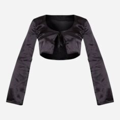 Акція на Топ жіночий Pretty Little Thing GD-00188118 12 Чорний від Rozetka