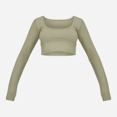 Акція на Топ жіночий Pretty Little Thing GD-00188579 6 Хакі від Rozetka