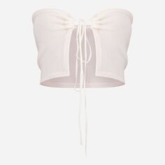 Акція на Топ жіночий Pretty Little Thing GD-00188609 M Молочний від Rozetka