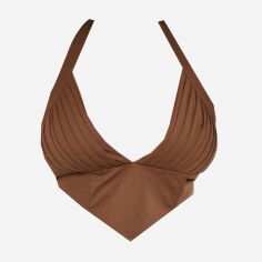 Акція на Топ жіночий Pretty Little Thing GD-00188511 16 Коричневий від Rozetka
