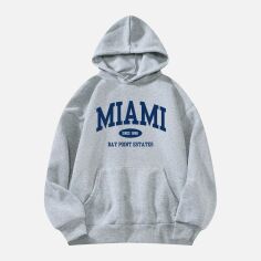 Акція на Худі жіноче SHEIN GD-00208789 2XL Світло-сіре від Rozetka
