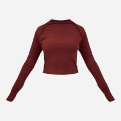 Акція на Лонгслів жіночий Pretty Little Thing GD-00188338 10 Коричневий від Rozetka