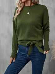 Акція на Джемпер жіночий SHEIN GD-00205617 L Зелений від Rozetka
