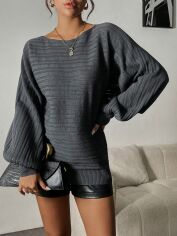 Акція на Джемпер жіночий SHEIN GD-00203525 L Сірий від Rozetka