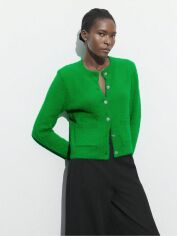 Акція на Кардиган жіночий SHEIN GD-00196245 L Зелений від Rozetka