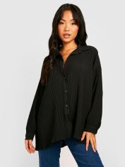 Акція на Сорочка жіноча Boohoo GD-00188216 8 Чорна від Rozetka
