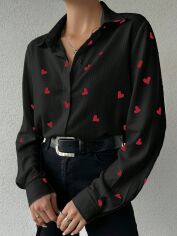 Акція на Сорочка жіноча SHEIN GD-00228479 XS Різнокольорова від Rozetka