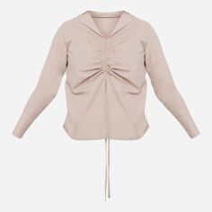 Акція на Блузка жіноча Pretty Little Thing GD-00188173 10 Бежева від Rozetka