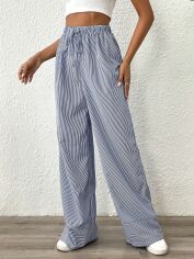 Акція на Штани жіночі SHEIN GD-00201533 S-Tall Сині від Rozetka
