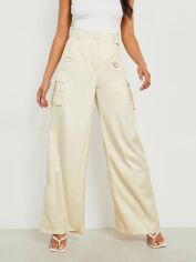 Акція на Штани жіночі Boohoo GD-00188046 6 Бежеві від Rozetka
