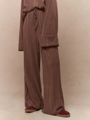 Акція на Штани жіночі SHEIN GD-00217347 L Коричневі від Rozetka
