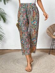 Акція на Штани жіночі SHEIN GD-00223106 L Різнокольорові від Rozetka