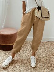 Акція на Штани жіночі SHEIN GD-00209909 S Хакі від Rozetka
