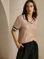 Акція на Блузка жіноча SHEIN GD-00214595 XL Кремова від Rozetka