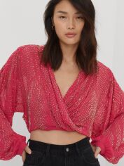 Акція на Блузка жіноча Nasty Gal GD-00187075 8 Рожева від Rozetka