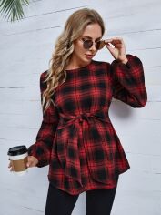 Акція на Блузка жіноча SHEIN GD-00211447 XL Різнокольорова від Rozetka