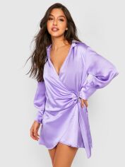 Акція на Блузка жіноча Boohoo GD-00188108 8 Бузкова від Rozetka