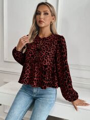 Акція на Блузка жіноча SHEIN GD-00226743 S Різнокольорова від Rozetka