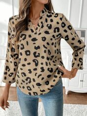 Акція на Блузка жіноча SHEIN GD-00225275 XL Різнокольорова від Rozetka
