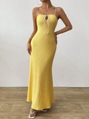 Акція на Сарафан жіночий літній SHEIN GD-00192818 S Жовтий від Rozetka