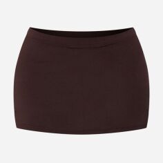 Акція на Спідниця міні літня жіноча Pretty Little Thing GD-00188577 10 Коричнева від Rozetka