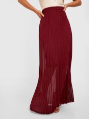 Акція на Спідниця літня жіноча Boohoo GD-00188172 6 Бордова від Rozetka