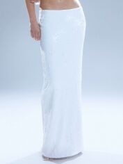 Акція на Спідниця літня жіноча SHEIN GD-00206233 S Біла від Rozetka
