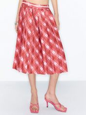 Акція на Спідниця літня жіноча SHEIN GD-00207605 L Червона від Rozetka