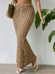Акція на Спідниця літня жіноча SHEIN GD-00225134 M Хакі від Rozetka