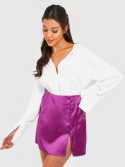 Акція на Спідниця міні літня жіноча Boohoo GD-00188154 8 Фіолетова від Rozetka