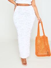 Акція на Спідниця довга літня жіноча Pretty Little Thing GD-00188653 2 Біла від Rozetka