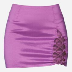Акція на Спідниця жіноча Pretty Little Thing GD-00187747 14 Фіолетова від Rozetka