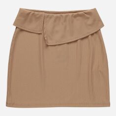 Акція на Спідниця жіноча Pretty Little Thing GD-00188365 6 Бежева від Rozetka