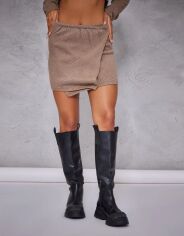 Акція на Спідниця міні осіння жіноча Pretty Little Thing GD-00188075 XS Коричнева від Rozetka