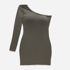 Акція на Сукня коротка літня жіноча Pretty Little Thing GD-00188417 12 Хакі від Rozetka