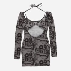 Акція на Сукня коротка літня жіноча Pretty Little Thing GD-00188398 10 Сіра від Rozetka