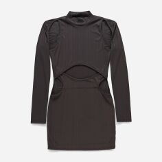 Акція на Сукня коротка осіння жіноча Pretty Little Thing GD-00188493 12 Темно-сіра від Rozetka
