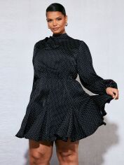 Акція на Сукня коротка осіння жіноча Pretty Little Thing GD-00187860 2 Чорна від Rozetka