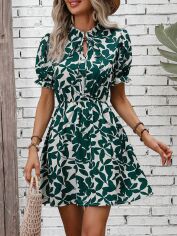 Акція на Плаття коротке літнє жіноче SHEIN GD-00209254 L Різнокольорове від Rozetka