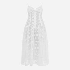 Акція на Сукня міді літня жіноча Pretty Little Thing GD-00188806 8 Біла від Rozetka