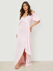 Акція на Сукня максі літня жіноча Boohoo GD-00187960 10 Рожева від Rozetka