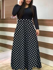 Акція на Сукня осіння жіноча SHEIN GD-00217819 2XL Чорна від Rozetka