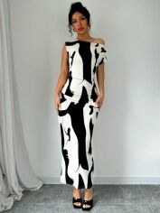 Акція на Сукня жіноча SHEIN GD-00225611 L Комбінована від Rozetka