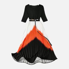 Акція на Сукня осіння жіноча SHEIN GD-00209947 1XL Чорна від Rozetka