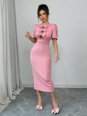 Акція на Сукня жіноча SHEIN GD-00219614 XL Рожева від Rozetka