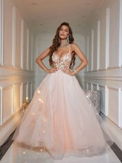 Акція на Сукня жіноча SHEIN GD-00216905 XL Рожева від Rozetka